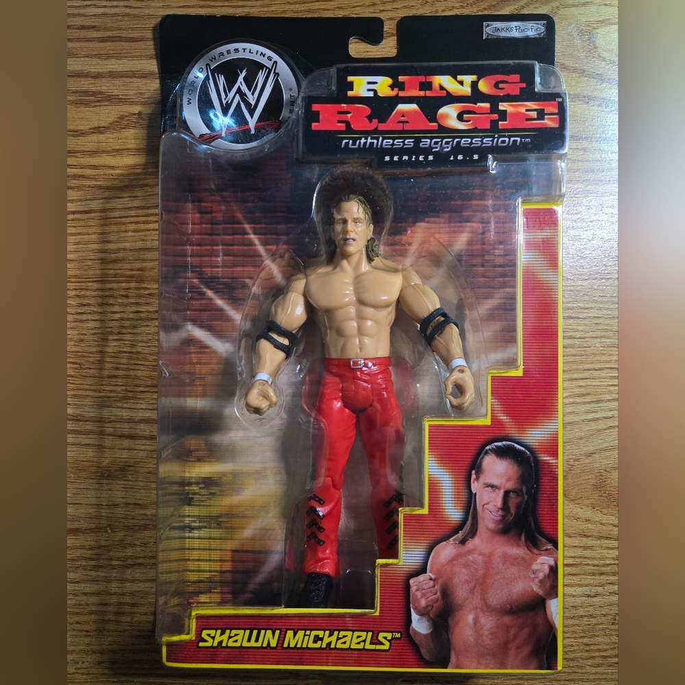 WWE Ring Rage Action Figure Shawn Michaels